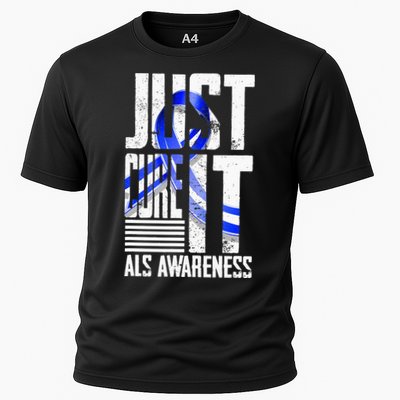 ALS Awareness Just Cure ALS funny support Performance Shirt