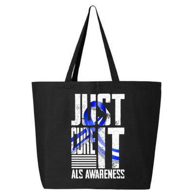 ALS Awareness Just Cure ALS funny support 25L Jumbo Tote