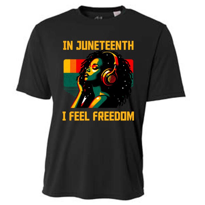 African American June 19th 1865 Cooling Performance Crew T-Shirt