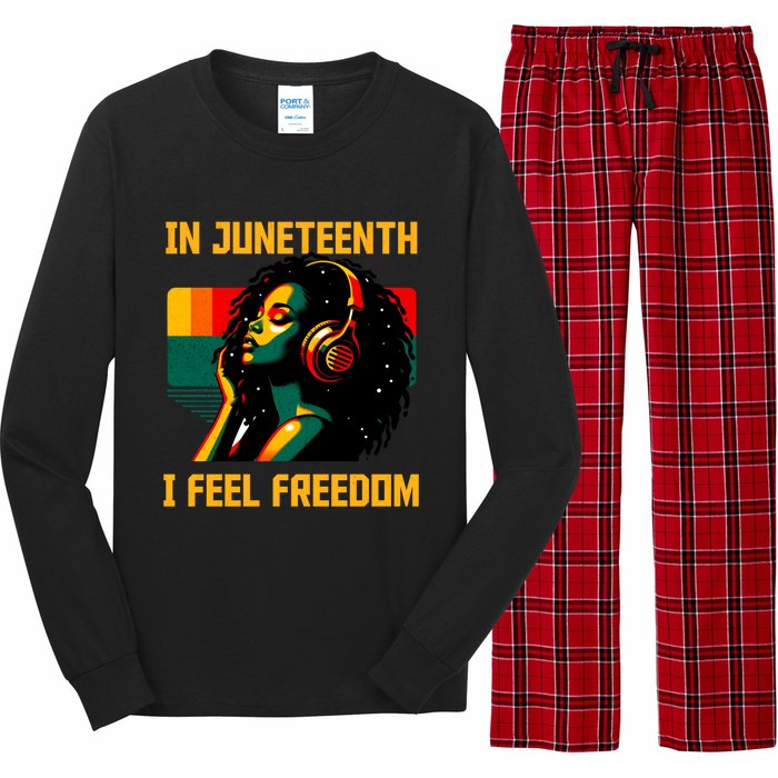 African American June 19th 1865 Long Sleeve Pajama Set