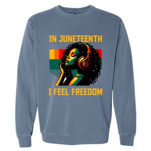 African American June 19th 1865 Garment-Dyed Sweatshirt