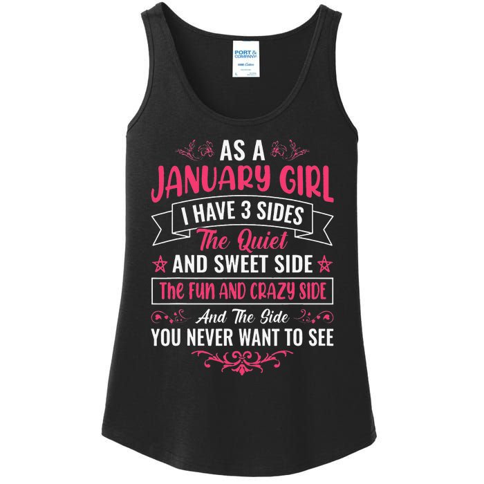 As an January Ladies Essential Tank