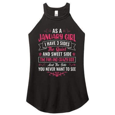 As an January Women's Perfect Tri Rocker Tank