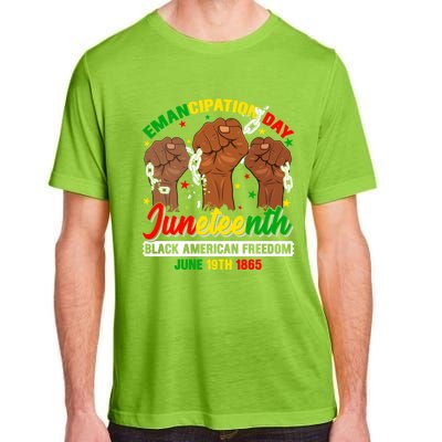 African American Juneteenth Freedom Black History June 19 Great Gift Adult ChromaSoft Performance T-Shirt