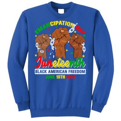 African American Juneteenth Freedom Black History June 19 Great Gift Sweatshirt