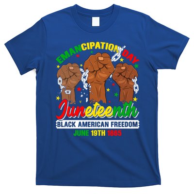 African American Juneteenth Freedom Black History June 19 Great Gift T-Shirt