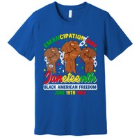 African American Juneteenth Freedom Black History June 19 Great Gift Premium T-Shirt