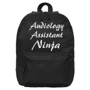 Audiology Assistant Job Occupation Work Title 16 in Basic Backpack