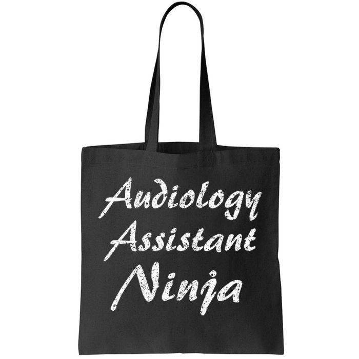 Audiology Assistant Job Occupation Work Title Tote Bag