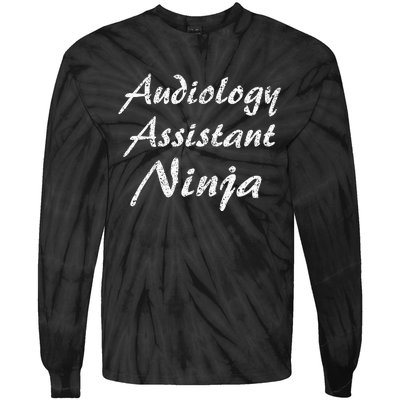 Audiology Assistant Job Occupation Work Title Tie-Dye Long Sleeve Shirt