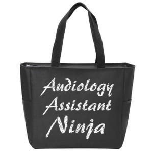 Audiology Assistant Job Occupation Work Title Zip Tote Bag