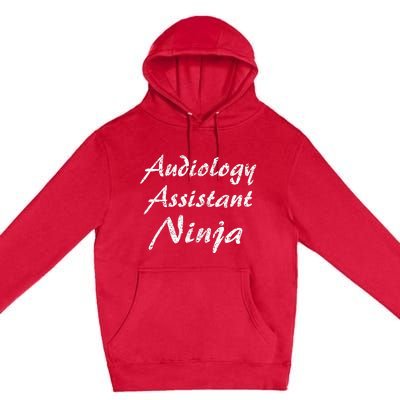 Audiology Assistant Job Occupation Work Title Premium Pullover Hoodie