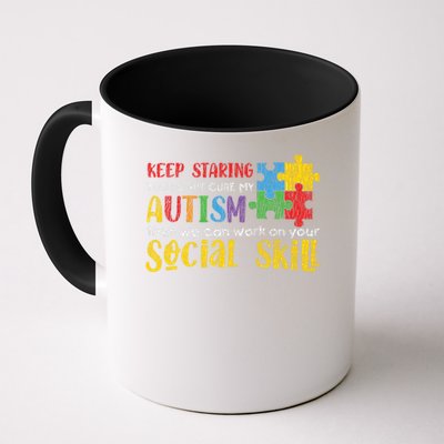 Autism Awareness - Keep Staring Autistic Kids Awareness Gift Mug