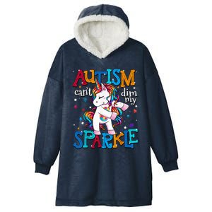 Autism Awareness kid Unicorn Shirt For Autism Mom girl Hooded Wearable Blanket