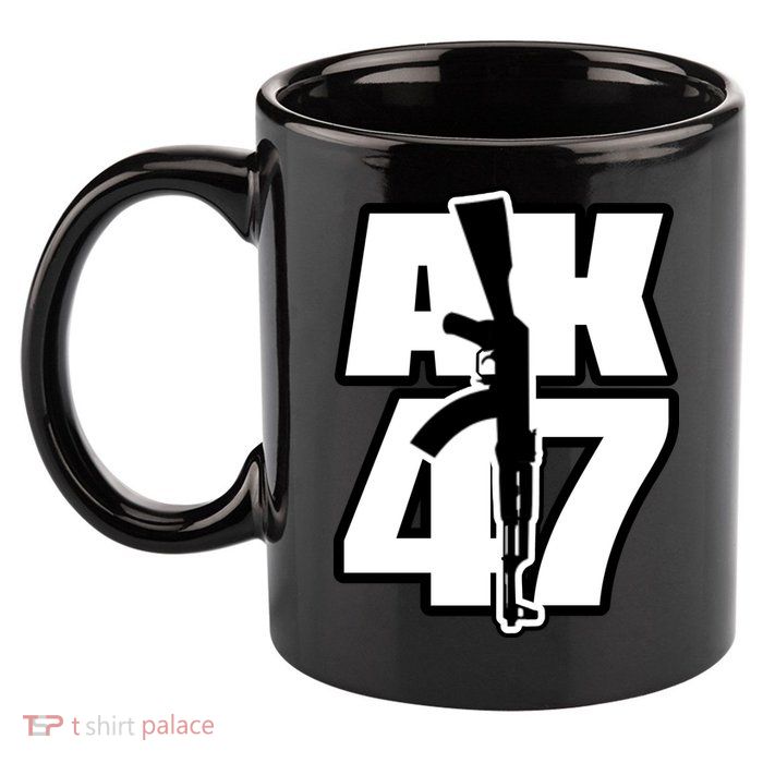 AK47 11oz C Handle Ceramic Mug
