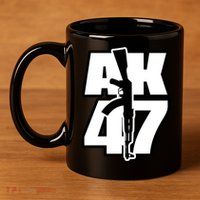 AK47 11oz C Handle Ceramic Mug