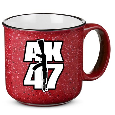 AK47 15oz Campfire Ceramic Mug