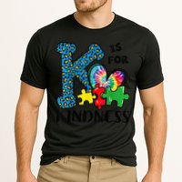Autism Awareness K Is For Kindness Puzzle Piece Be Kind Cooling Performance Crew T-Shirt