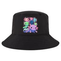 Axolotl Animals Kawaii Axolotls Cool Comfort Performance Bucket Hat