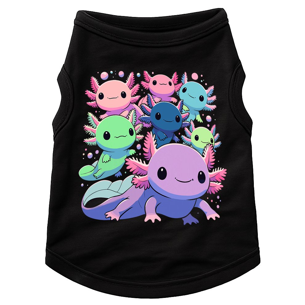 Axolotl Animals Kawaii Axolotls Doggie Tank