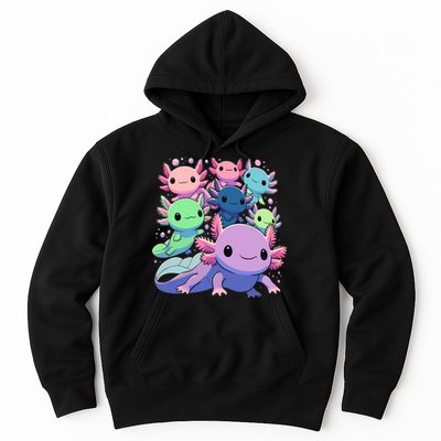 Axolotl Animals Kawaii Axolotls Hoodie