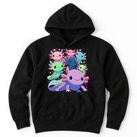 Axolotl Animals Kawaii Axolotls Hoodie