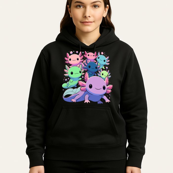 Axolotl Animals Kawaii Axolotls Hoodie