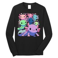 Axolotl Animals Kawaii Axolotls Long Sleeve Shirt