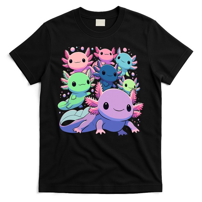 Axolotl Animals Kawaii Axolotls T-Shirt