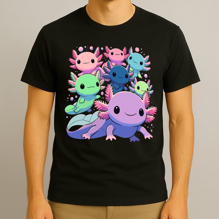 Axolotl Animals Kawaii Axolotls T-Shirt
