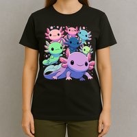 Axolotl Animals Kawaii Axolotls T-Shirt