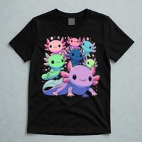 Axolotl Animals Kawaii Axolotls T-Shirt