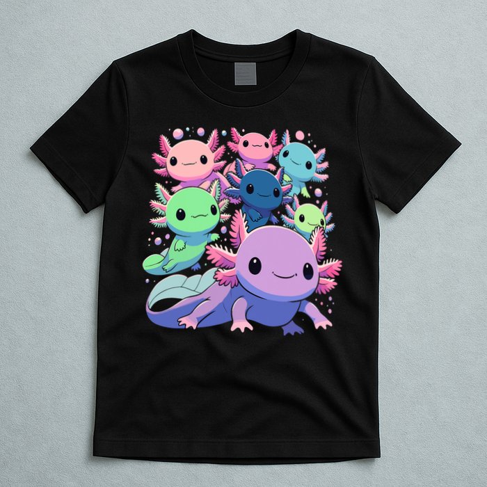 Axolotl Animals Kawaii Axolotls T-Shirt