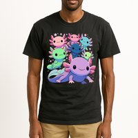 Axolotl Animals Kawaii Axolotls Tall T-Shirt
