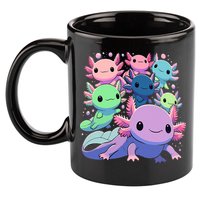 Axolotl Animals Kawaii Axolotls 11oz C Handle Ceramic Mug