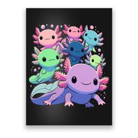 Axolotl Animals Kawaii Axolotls Poster