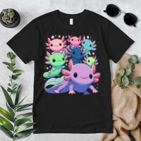 Axolotl Animals Kawaii Axolotls Premium T-Shirt