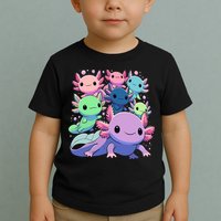 Axolotl Animals Kawaii Axolotls Toddler T-Shirt