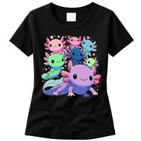 Axolotl Animals Kawaii Axolotls Womens T-Shirt