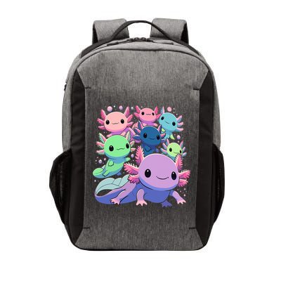 Axolotl Animals Kawaii Axolotls Vector Backpack