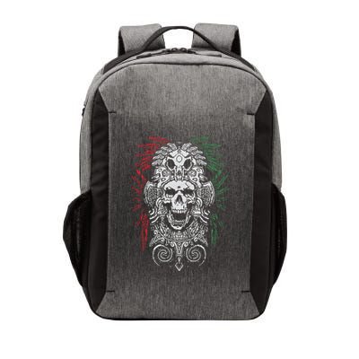 Ancient Aztec King Mexican Skull Mayas Mask Calavera Azteca Vector Backpack