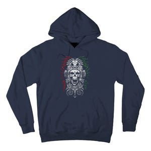 Ancient Aztec King Mexican Skull Mayas Mask Calavera Azteca Tall Hoodie