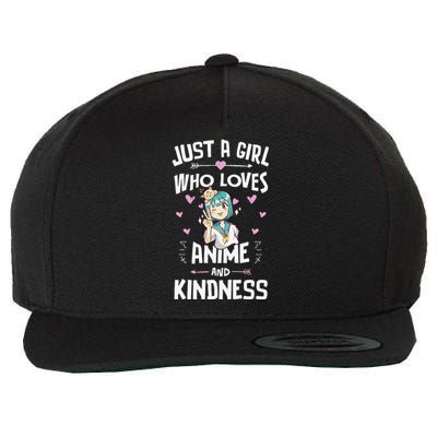 Anime And Kindness Gifts For Daughter And Girls Wool Snapback Cap