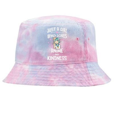 Anime And Kindness Gifts For Daughter And Girls Tie-Dyed Bucket Hat