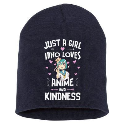 Anime And Kindness Gifts For Daughter And Girls Short Acrylic Beanie