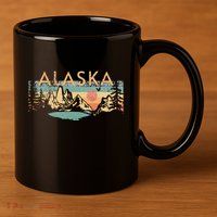 Alaska 11oz C Handle Ceramic Mug