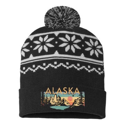 Alaska USA-Made Snowflake Beanie