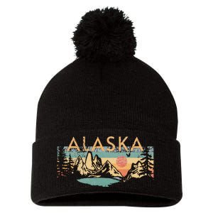 Alaska Pom Pom 12in Knit Beanie