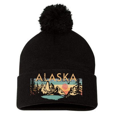 Alaska Pom Pom 12in Knit Beanie