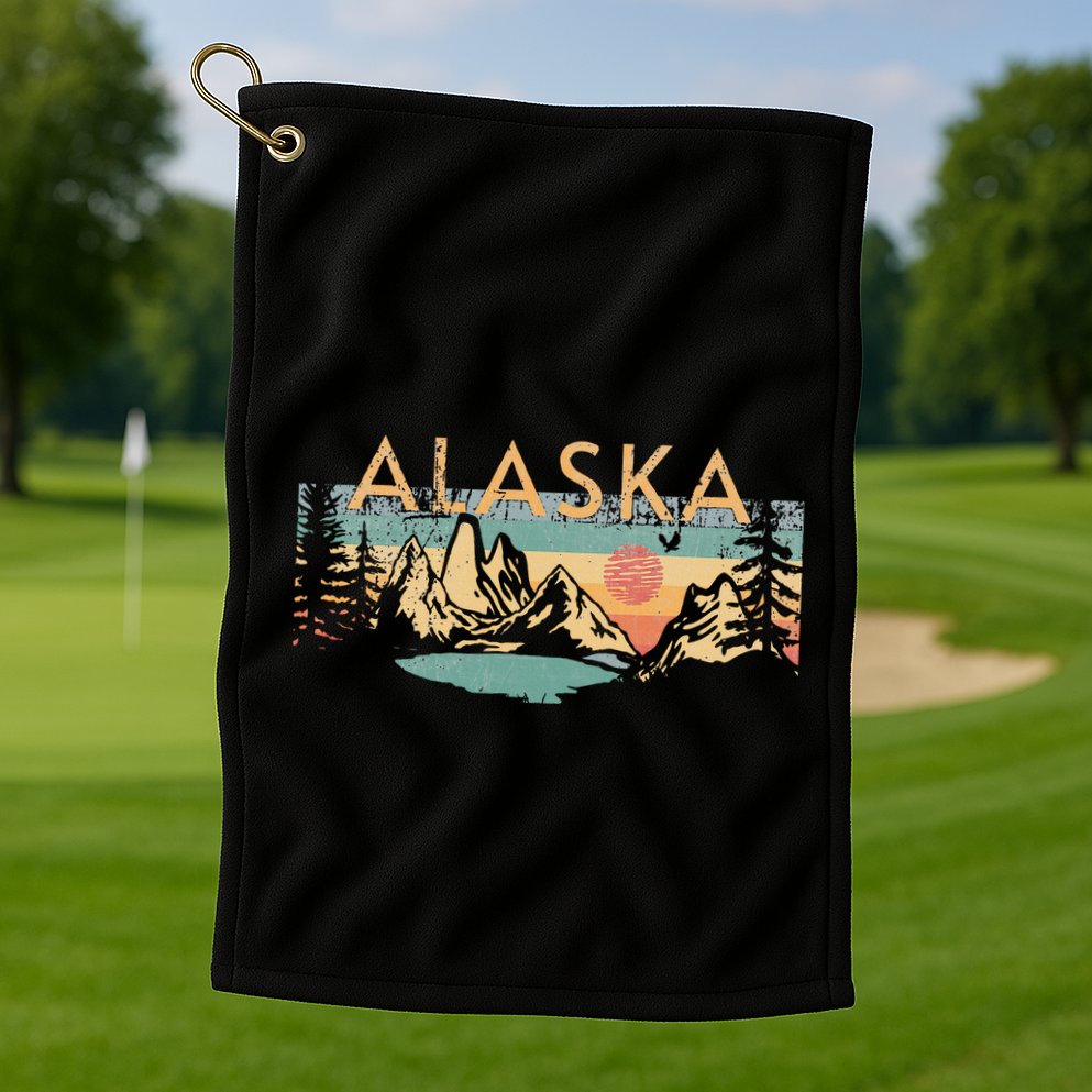 Alaska Golf Towel